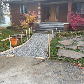 5 Point Ganite Flagstone Walkway
