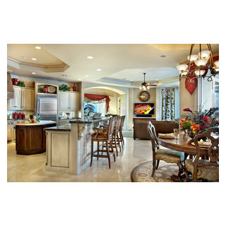 Sater Design Collection's 6962 "Padova" Home Plan - Mediterranean ...