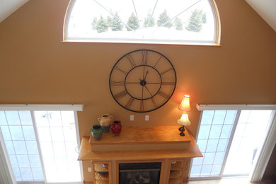 Example of a trendy living room design in Other