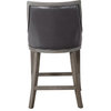 Elowen Leather Counter Stool, Natural