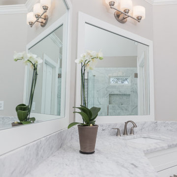 ELEGANT MARBLE MASTER BATHROOM