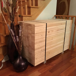 Lumber Stack Hidden Storage Cabinet - Accent Chests And Cabinets