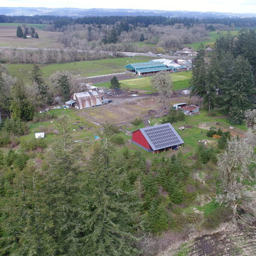 20.67kW Grid-Tied Solar Photovoltaic System - Net Zero Barn