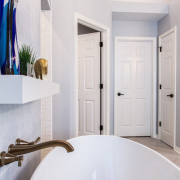 Westfield Waterfall Wall Master Bath