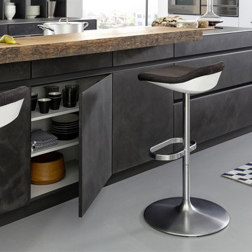 Concrete Cabinets - Industrial Chic