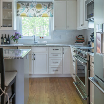 Classic white cabinets