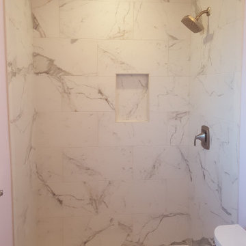 12" x 24" Porcelain Tile Running Bond Pattern