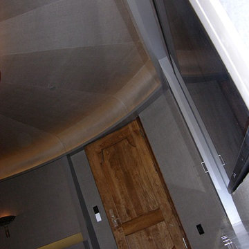 Acoustical fabric walls