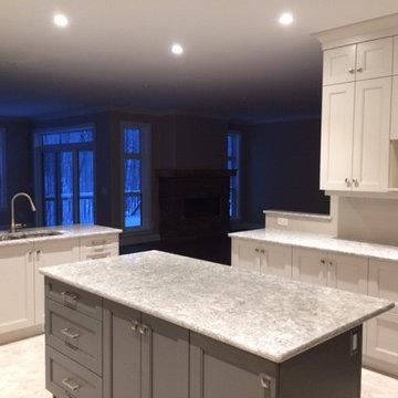 Willow and Gauntlet Grey Kitchen (New Build)