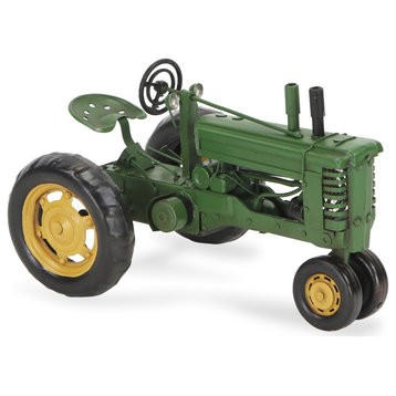 Classic Tractor Figurine, Green