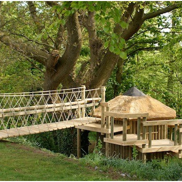 Rope Bridges for treehouses by Treehouse Life