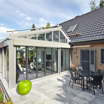 Wohnraum lichtdurchflutet erweitert