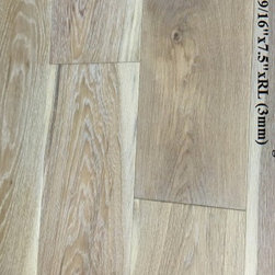 7.5" Wire Brushed Engineered Hardwood - Engineered Wood Flooring