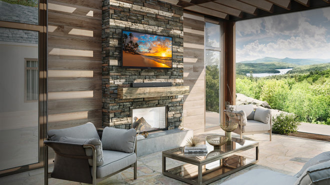 Transitional Patio by Furrion