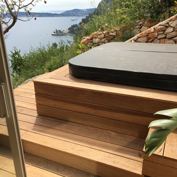Revêtement spa et terrasse bois exotique Ipé