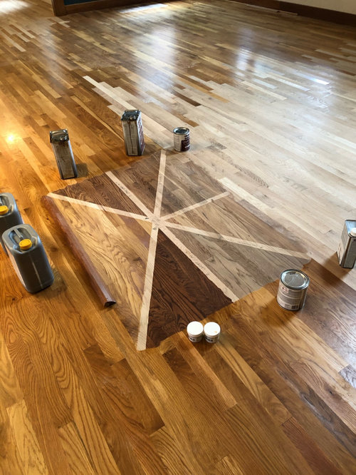 What stain for white oak floor?