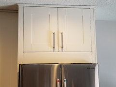 Ikea Kitchen Solutions For Cabinet, Installing Ikea Over Fridge Cabinet