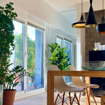 Stilvolle Esszimmerbeleuchtung mit Tom Dixon