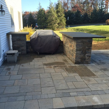 Outdoor Patio and Grill Station