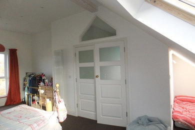 Attic conversion, Kitchen extension