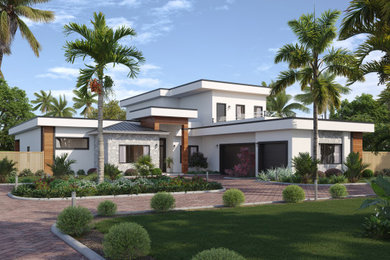 Exterior home idea in Miami