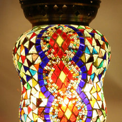 Turkish Style Mosaic Pendant Lamp 14cm - Pendant Lighting