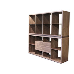 Malta Bookcase with Drawers - Storage And Organization
