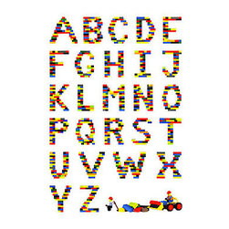 "Alphabet in Lego" Photographic Prints by Addison - Kids Decor