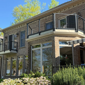 Elevated Deck Living with Open Pool & Water Views