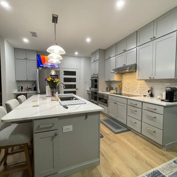 Large Light Grey Renovation