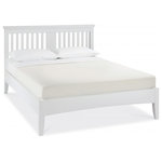 Bentley Designs - Hampstead White Painted Bed, King - Hampstead White Painted King Size Bed offers elegance and practicality for any home. Crisp white paint finish adds a contemporary touch to a timeless range guaranteed to make a beautiful addition to any home.