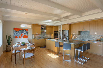 Kitchen - contemporary kitchen idea in Other