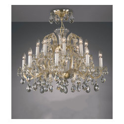 Inviting Home - Maria Theresa Crystal Chandelier - Chandeliers