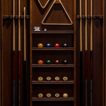 Basement Bar/ Theater/ Pool table area