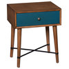Glasgow Accent Table, Blue