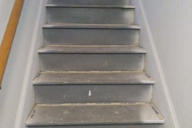 シャーロットにあるおしゃれな階段の写真