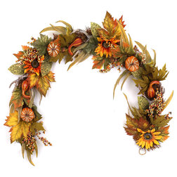 Farmhouse Wreaths And Garlands by Floral Home Decor