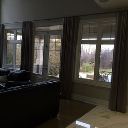 Oakville Custom Home - Curtains