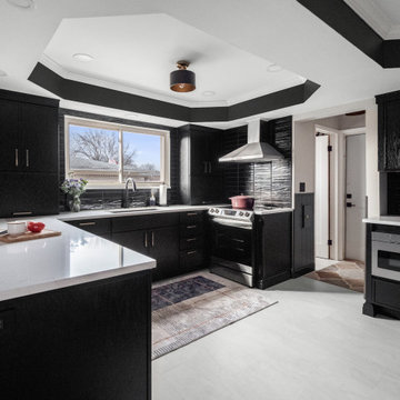 Dark & Moody Cabinets Bring Today’s Design Trends into the Kitchen