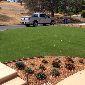 Artificial grass installation in Northern California 10