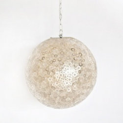 Dottie Capiz Pendant - Pendant Lighting