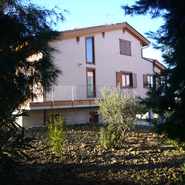 Casa in Collina- realizzazione di una villa con struttura in legno