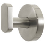 Preferred Bath Accessories - Anello Collection Robe Hook, Brushed Nickel - Preferred Bath Accessories, Inc. is known for its innovative product designs and service excellence. Made from superior quality materials, these products are durable, easy to install, and competitively priced. Very clean and modern, the Anello Collection will make your bathroom both beautiful and functional.
