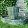 Anfora Garden Fountain, Ferro Rustico