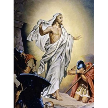 "The Resurrection of Jesus" Poster Print by Heinrich Hofmann