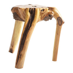 TEAK SIDE TABLE - Side Tables And End Tables