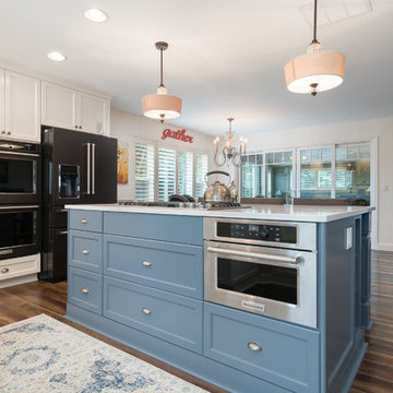 Rustic kitchen flair