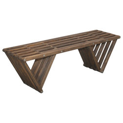 Transitional Outdoor Benches by GloDea