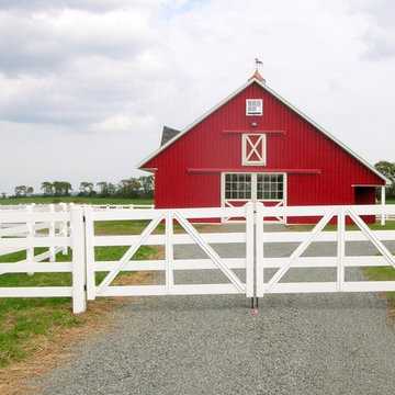 4-Rail Vinyl Horse Gate