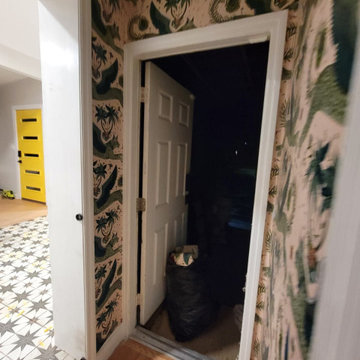 Hallway wallpaper installation Loomis, CA